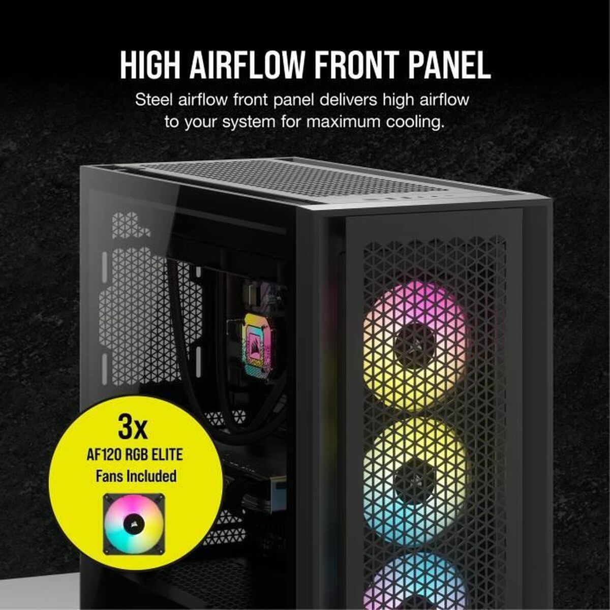 Afbeeldingen van ATX Semi-tower Box Corsair Black