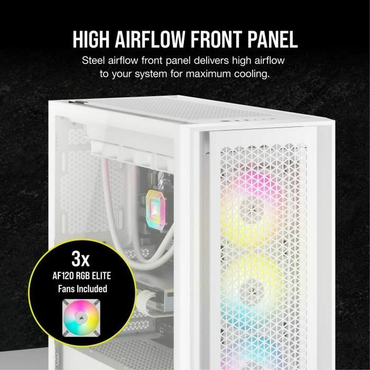 Picture of ATX Semi-tower Box Corsair CC-9011310-WW White