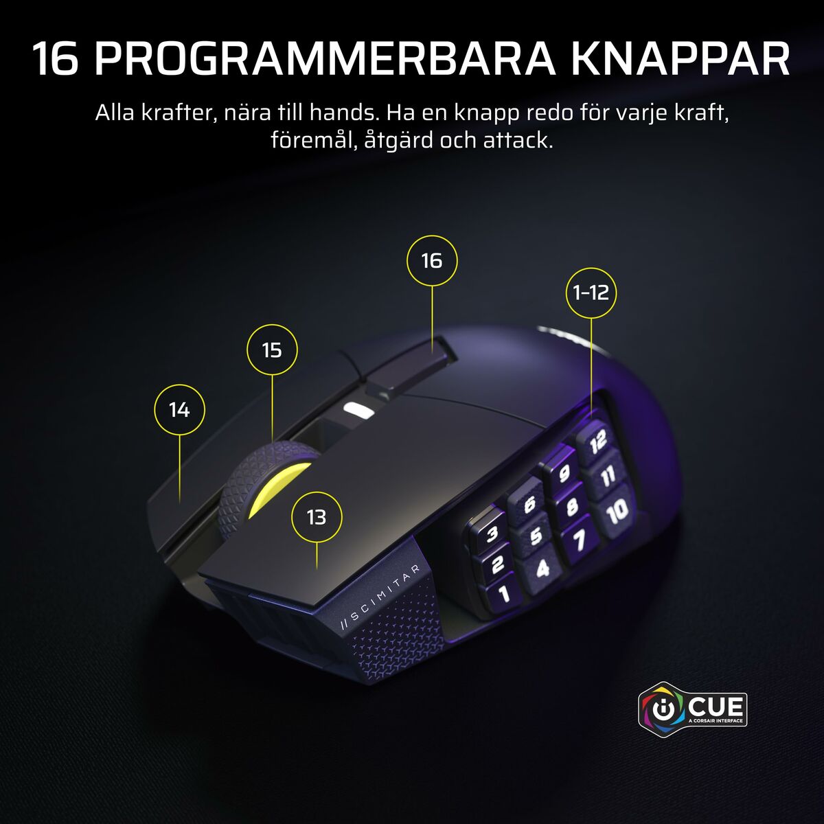 Kép Mouse Corsair CH-9314014-WW Black
