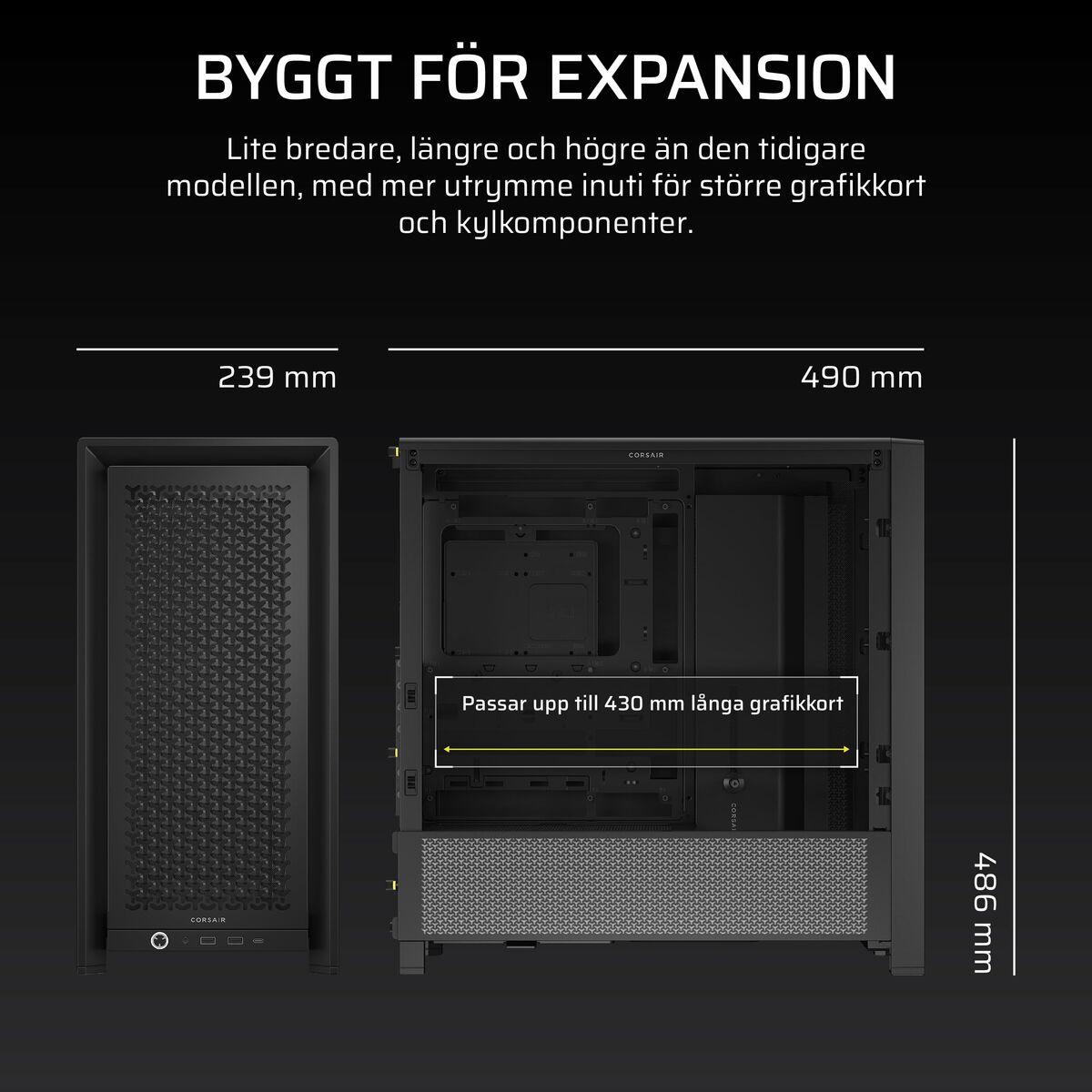 Afbeeldingen van ATX Semi-tower Box Corsair CC-9011312-WW Black