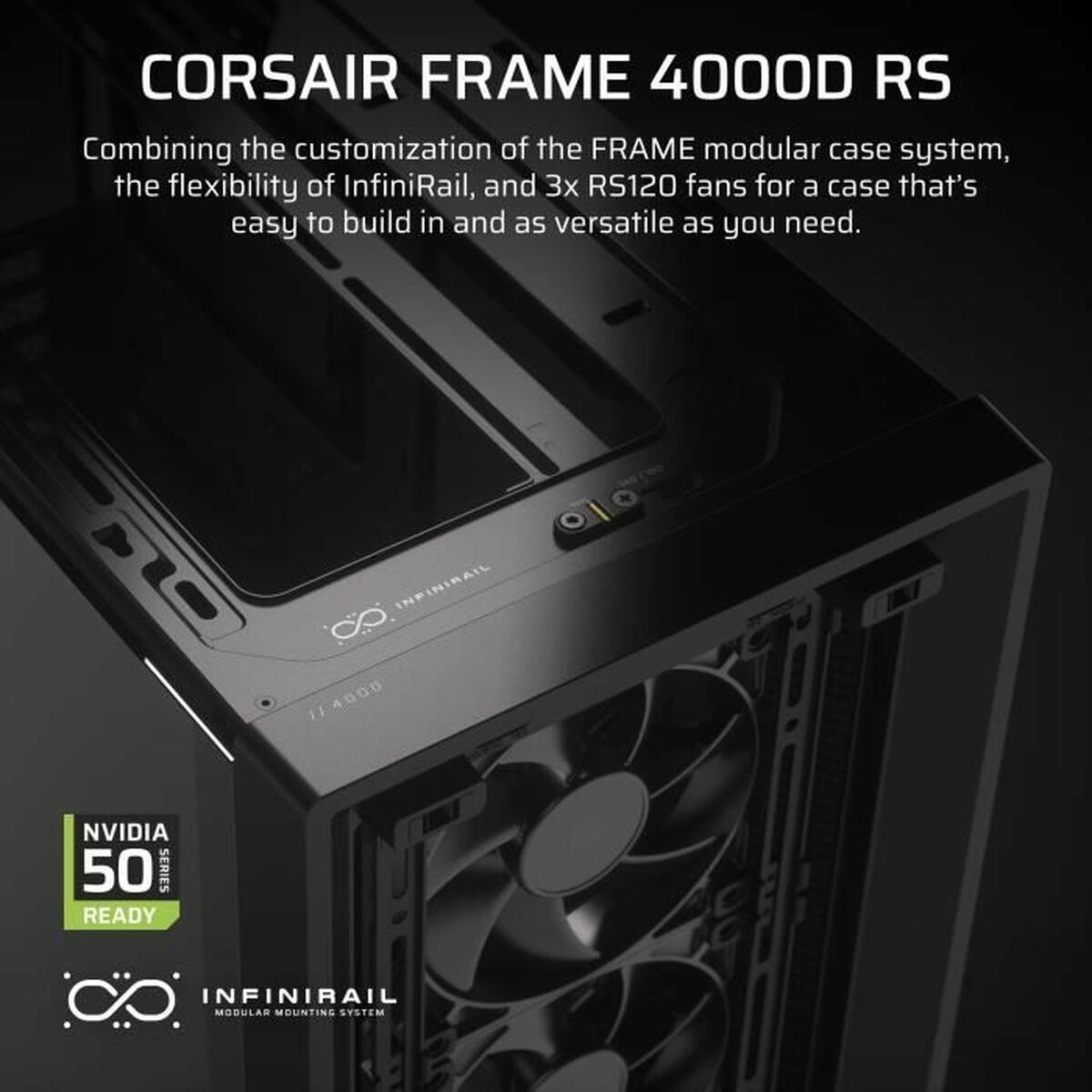 Afbeeldingen van ATX Semi-tower Box Corsair Black