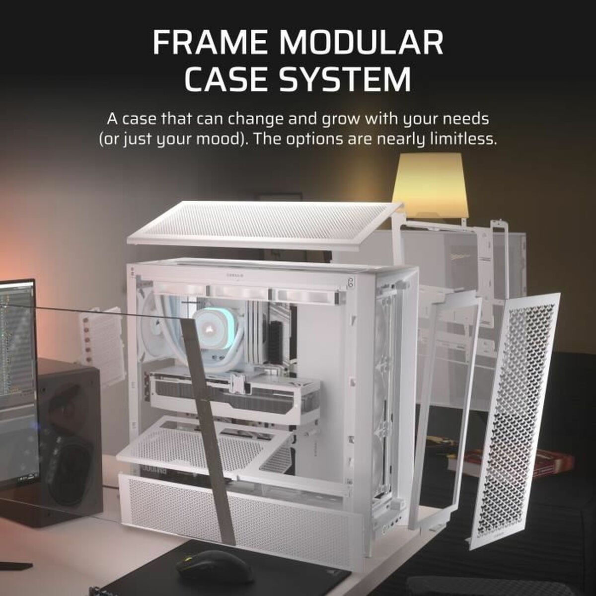 Afbeeldingen van ATX Semi-tower Box Corsair White