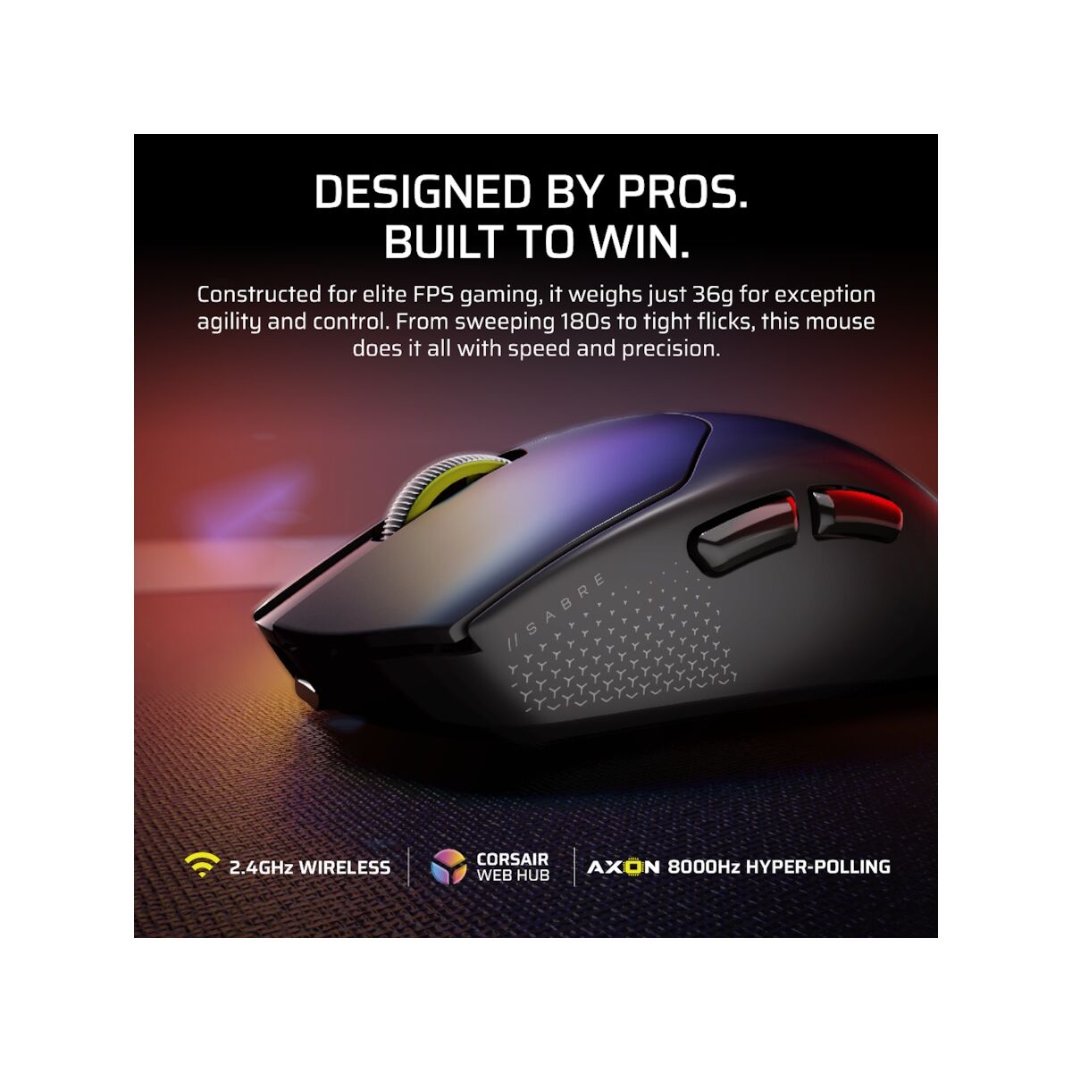 Picture of Mouse Corsair CH-931G000-WW Black