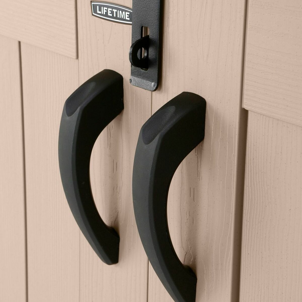 Kast Lifetime Buitenkant Horizontaal Staal Plastic 190 x 106 x 131 cm