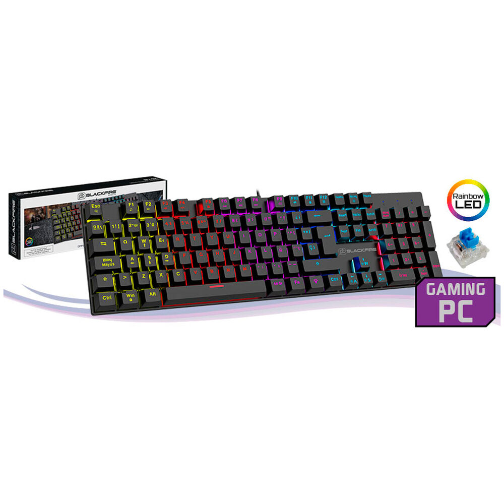 Gaming Keyboard Blackfire BFX-501 LED Black