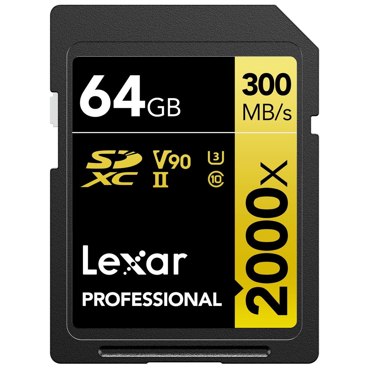 Picture of SD Memory Card Lexar LSD2000064G-BNNNG 64 GB