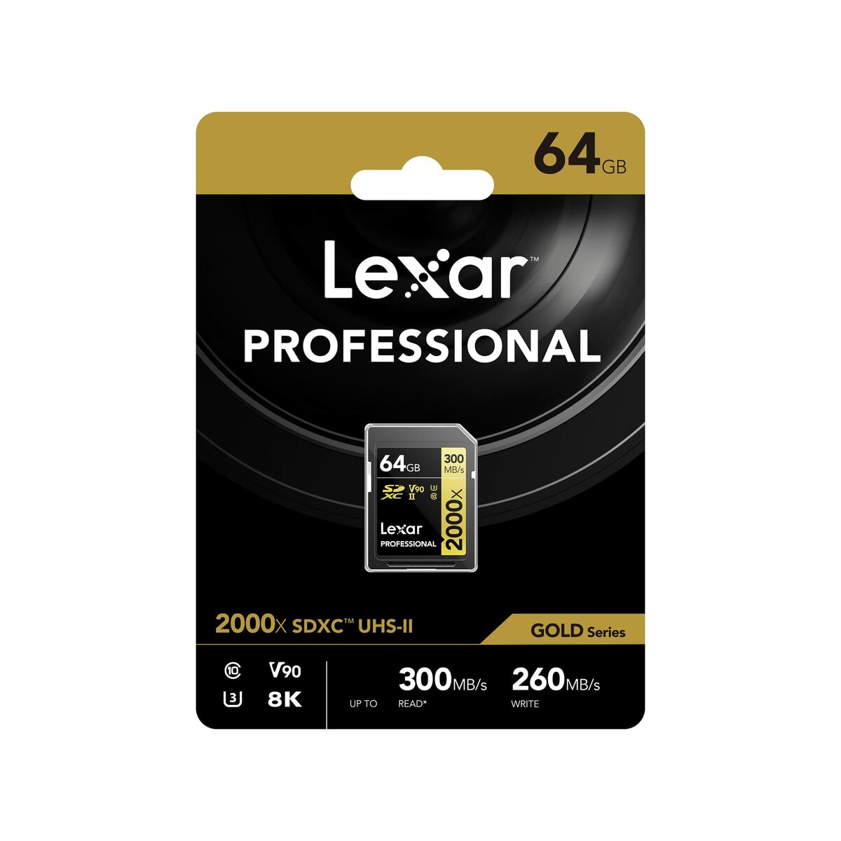 Picture of SD Memory Card Lexar LSD2000064G-BNNNG 64 GB