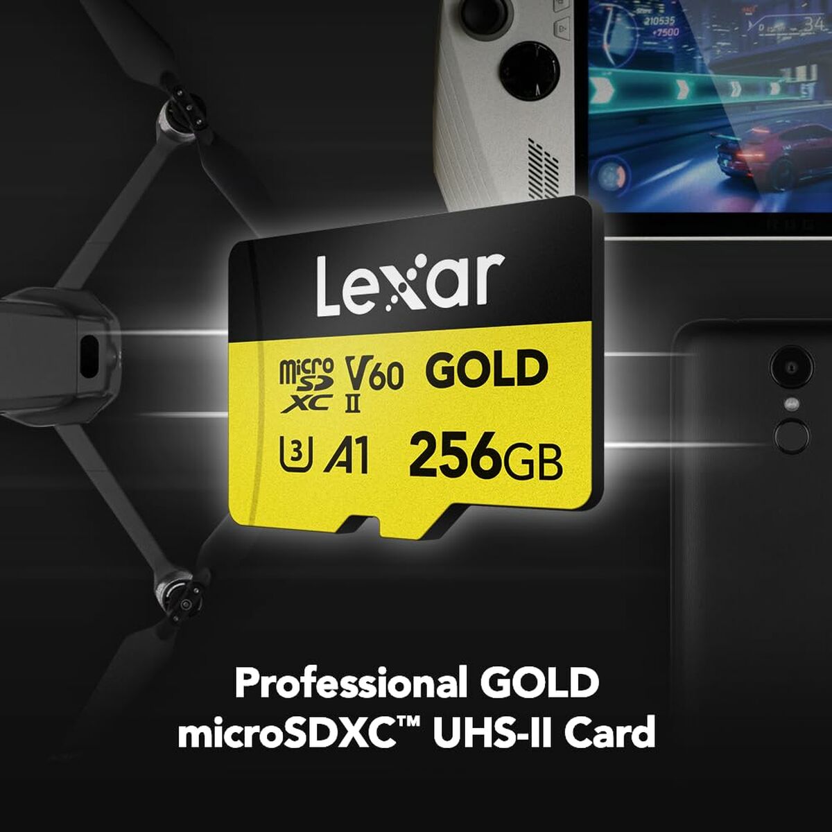Immagine di SD Memory Card Lexar LMSGOLD256G-BNNNG 256 GB