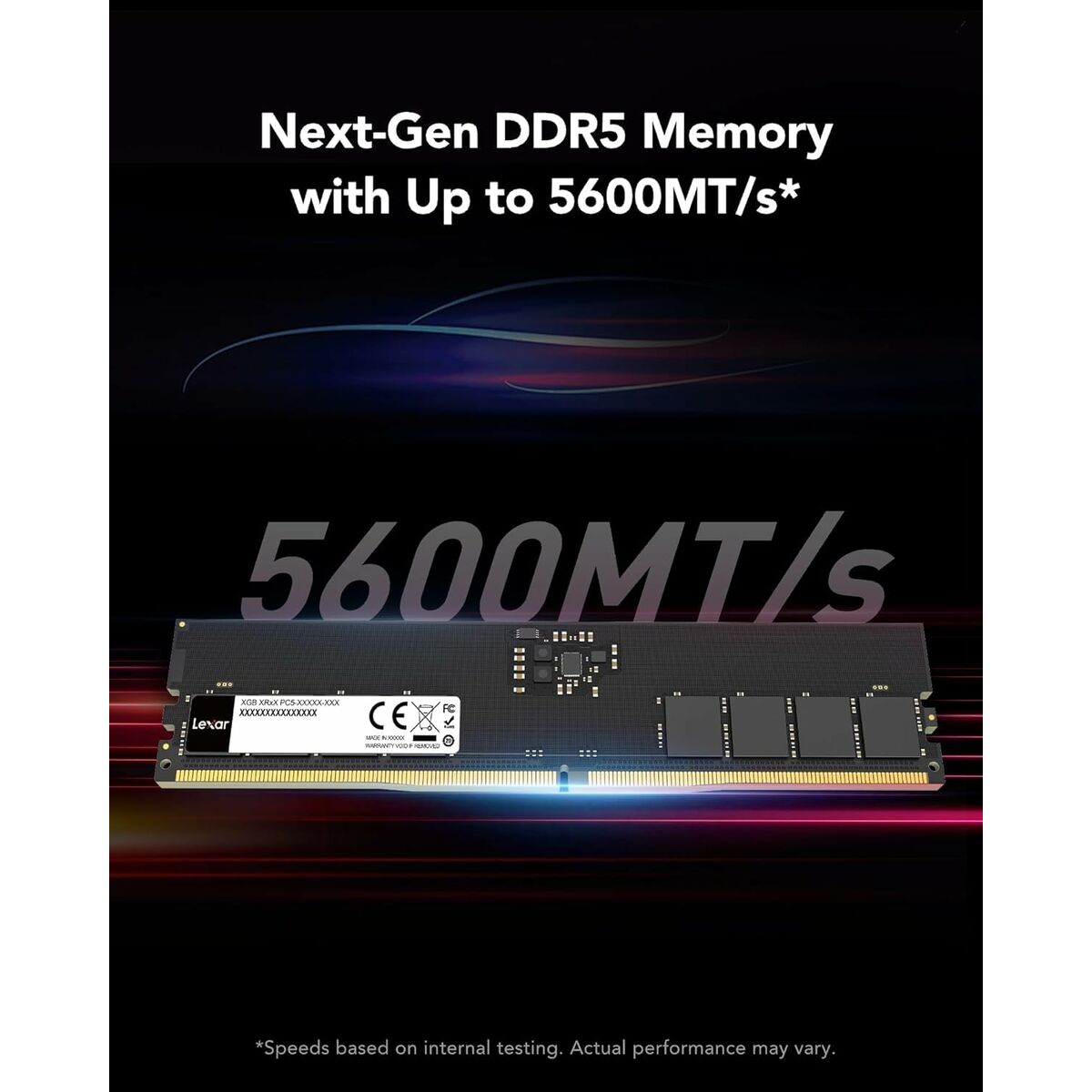 Afbeeldingen van RAM Memory Lexar LD5U32G56C46ST-BGS 32 GB DDR5