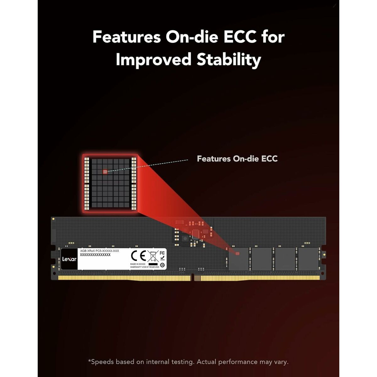 Afbeeldingen van RAM Memory Lexar LD5U32G56C46ST-BGS 32 GB DDR5
