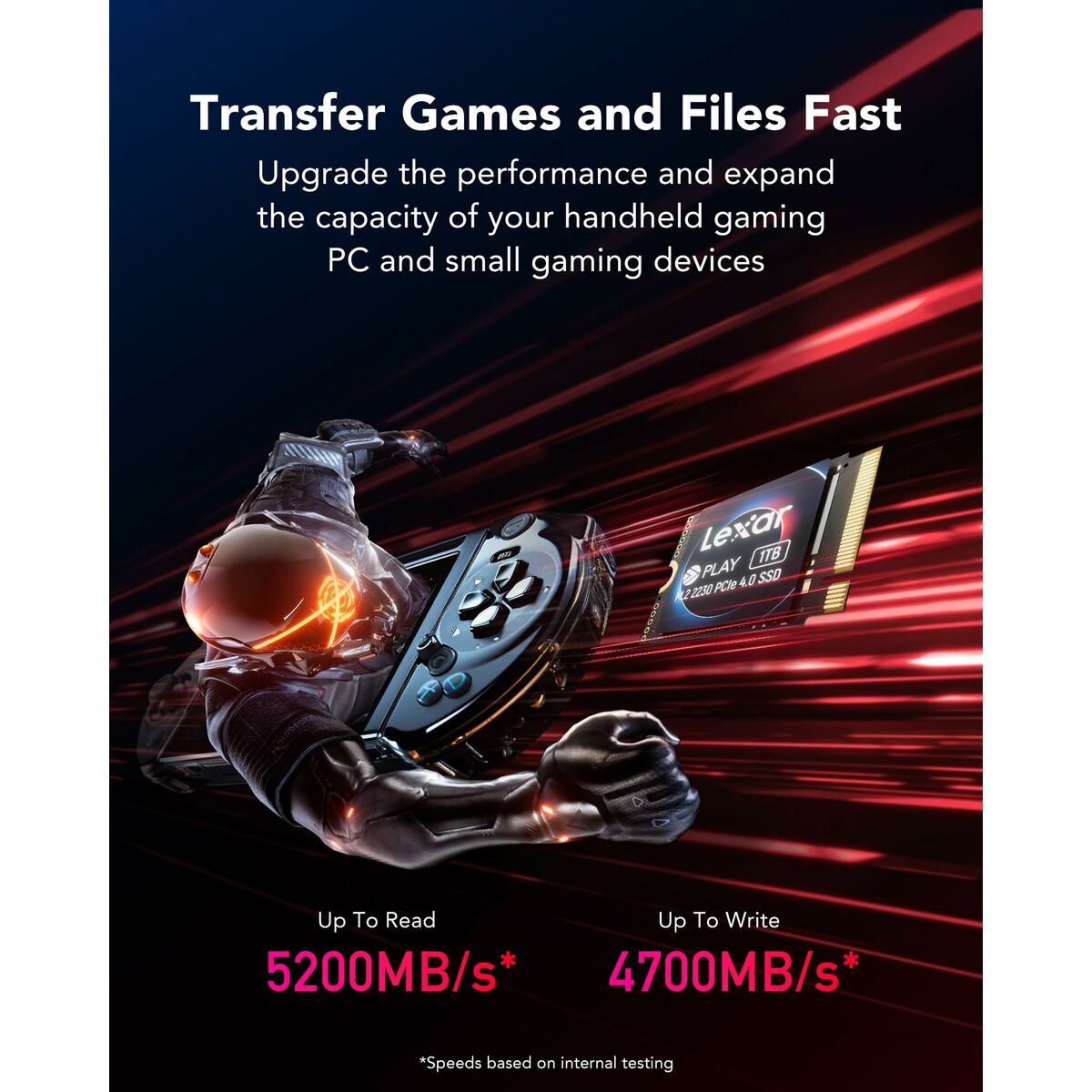 Image secondaire de Disque dur Lexar LNMPLAY001T-RNNNG 1 TB SSD