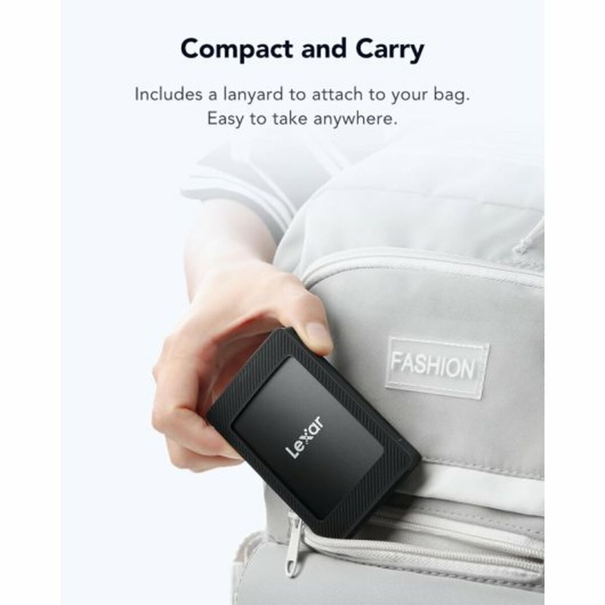 Afbeeldingen van External Hard Drive Lexar LSL500M001T-RNBNG Black 1 TB