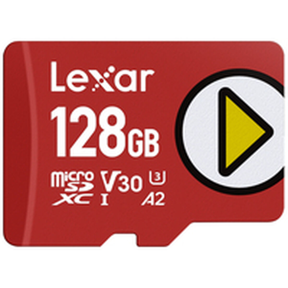 Picture of Micro SD Memory Card with Adaptor Lexar PLAY 128 GB