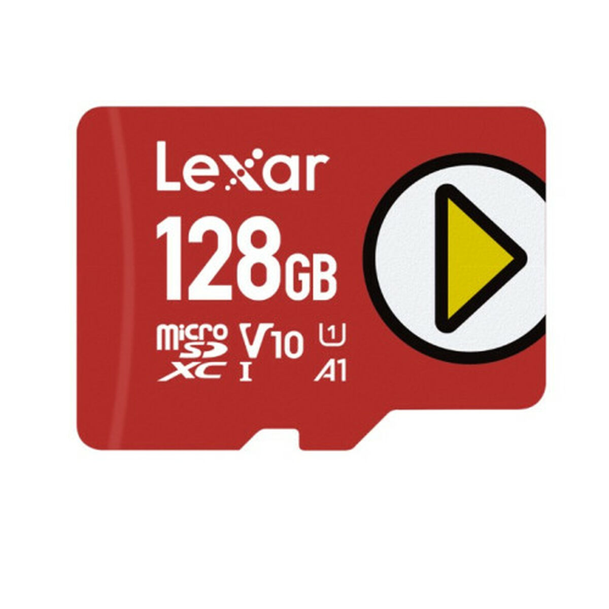 Immagine di Micro SD Memory Card with Adaptor Lexar LMSPLAY128G-BNSNG 128 GB