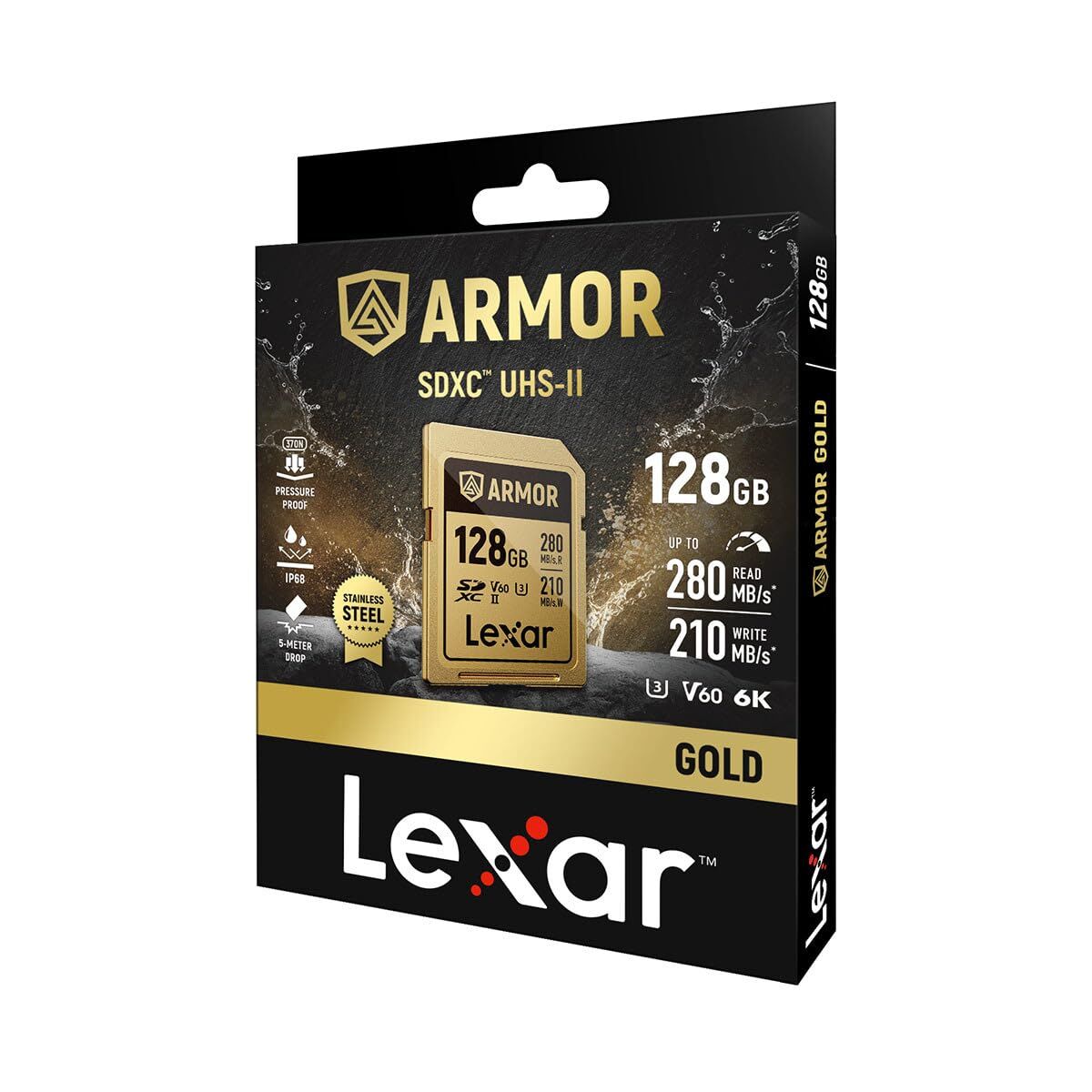 Picture of SD Memory Card Lexar LSDAMGL128G-RNNNG 128 GB