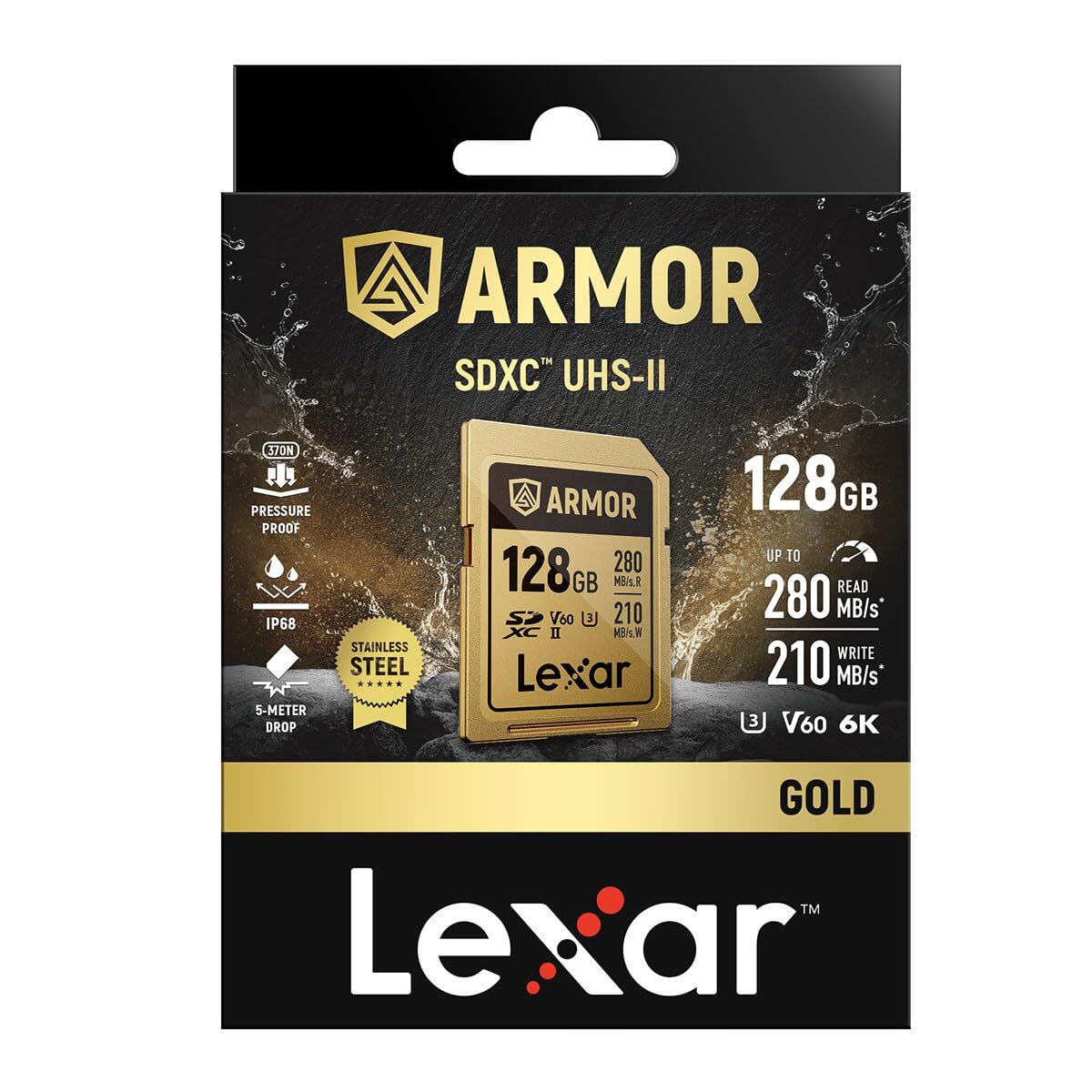 Picture of SD Memory Card Lexar LSDAMGL128G-RNNNG 128 GB