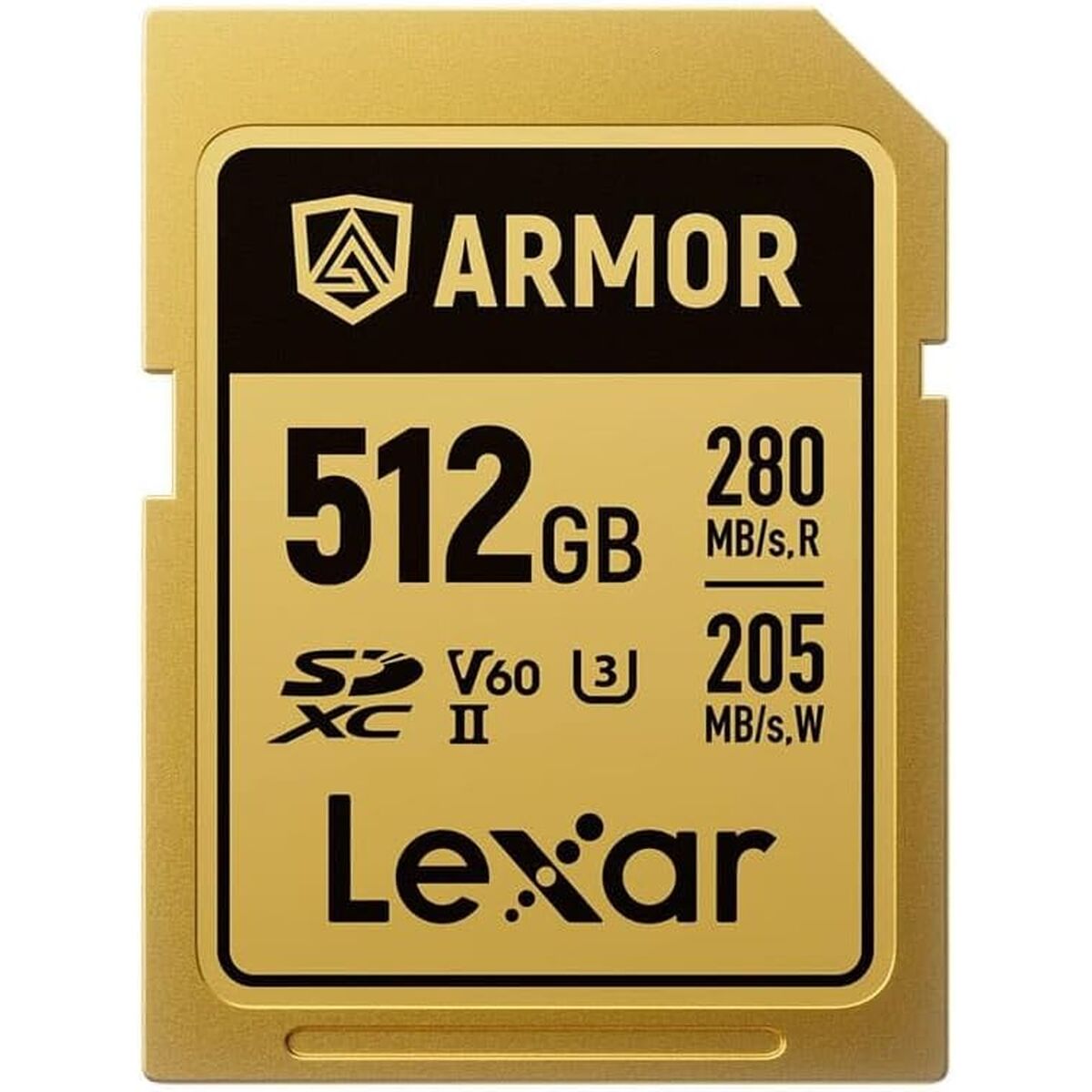 Image de SDXC Memory Card Lexar Professional Armor Gold 512 GB