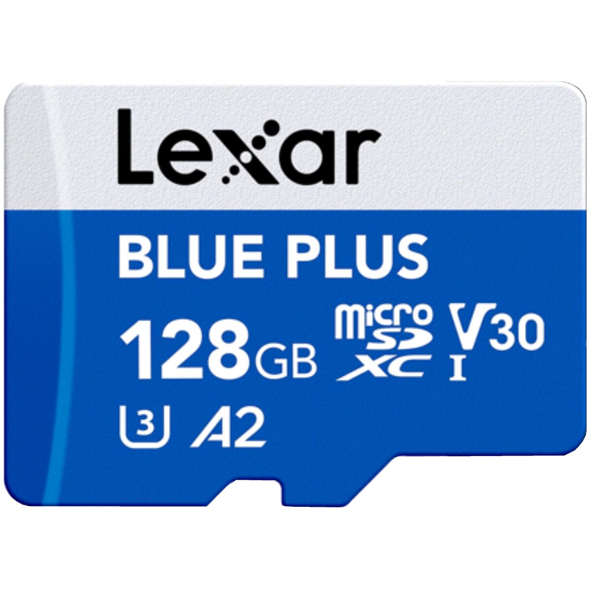 Bild von Micro SD Memory Card with Adaptor Lexar LMSBLPL128G-BNANG 128 GB