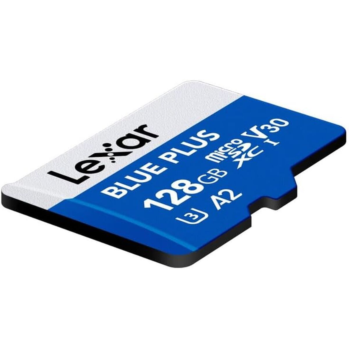 Bild von Micro SD Memory Card with Adaptor Lexar LMSBLPL128G-BNANG 128 GB
