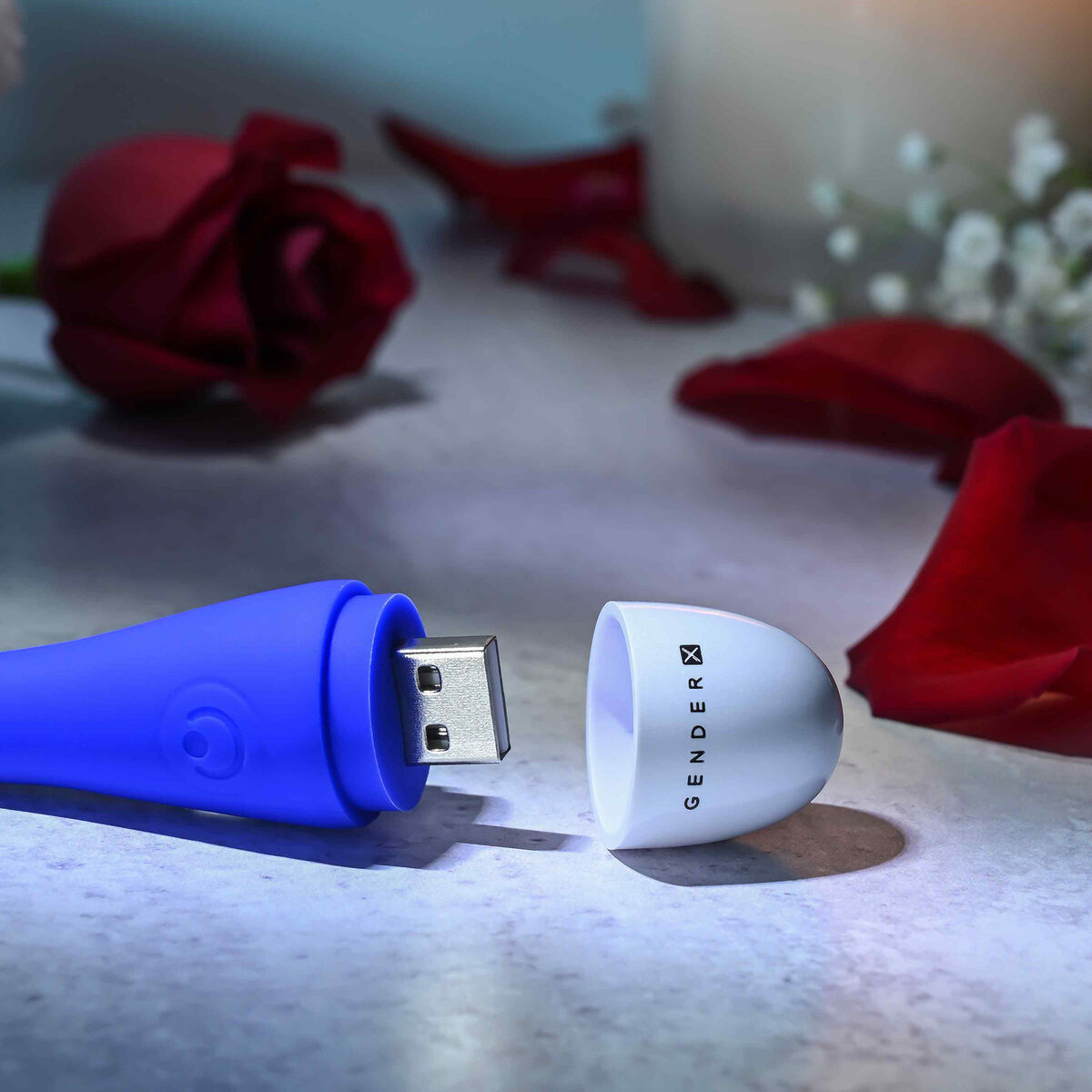 Vibrátor Gender X Gender X Modrý