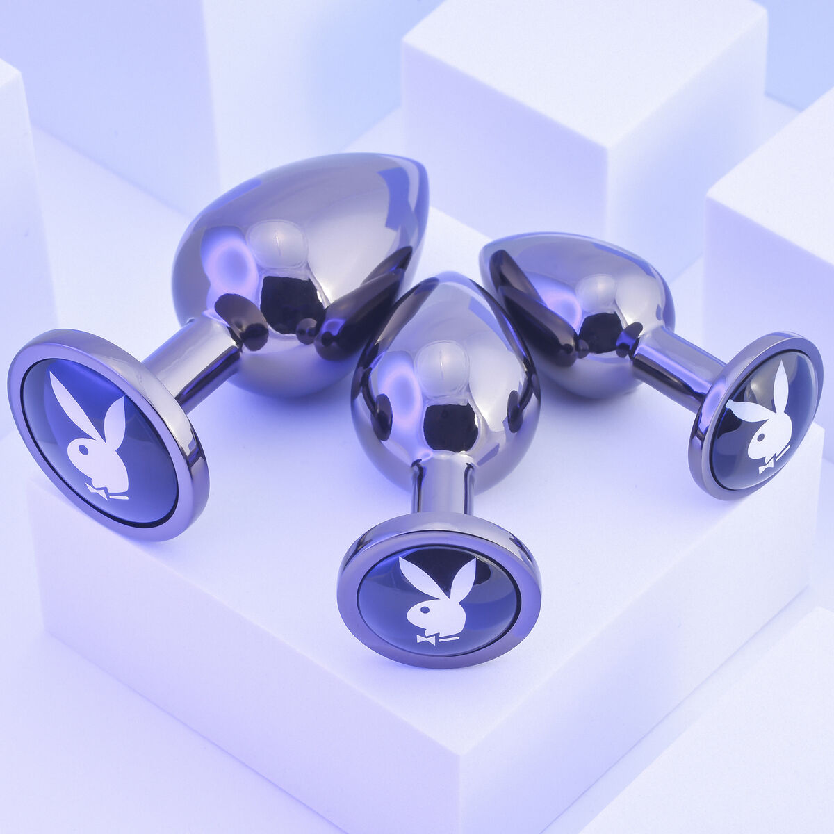 Anal plug Playboy Playboy Silver