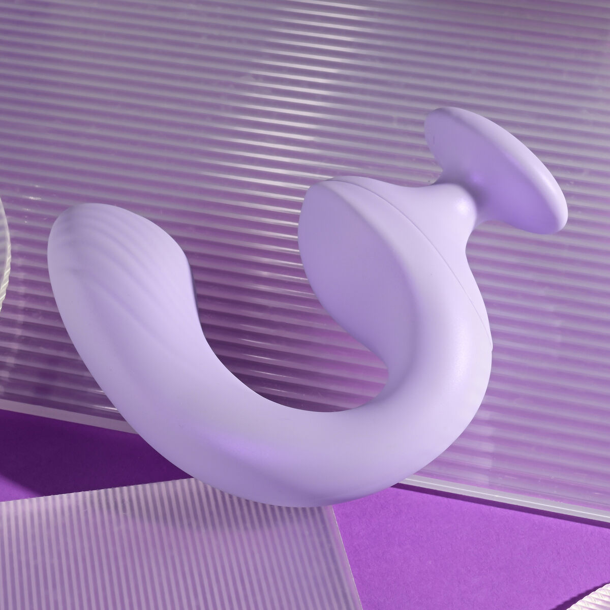 Vibrátor na bod G Playboy Playboy Fialový