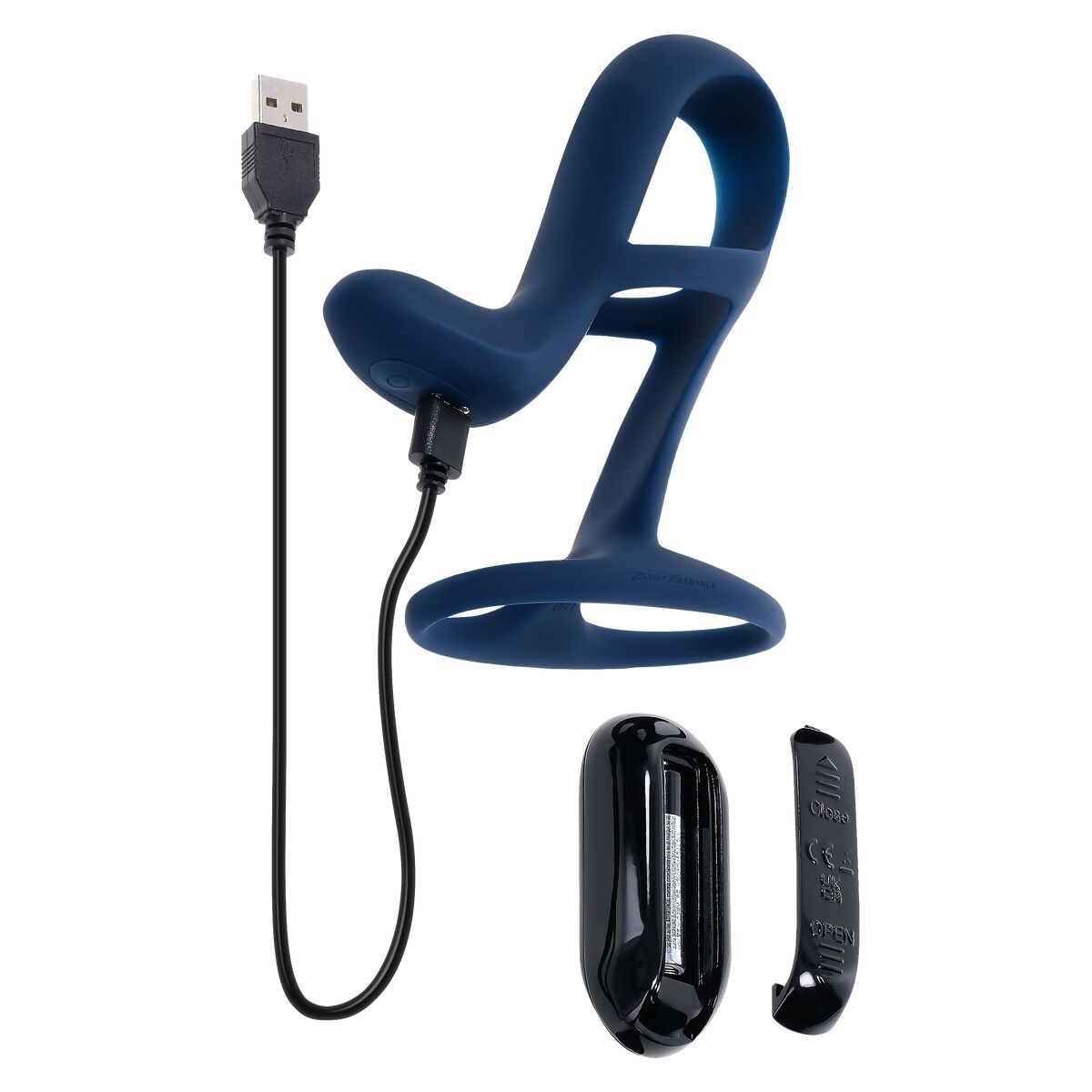 Potah na penis Evolved Zero Tolerance Černý Ø 3 cm Ø 3,8 cm