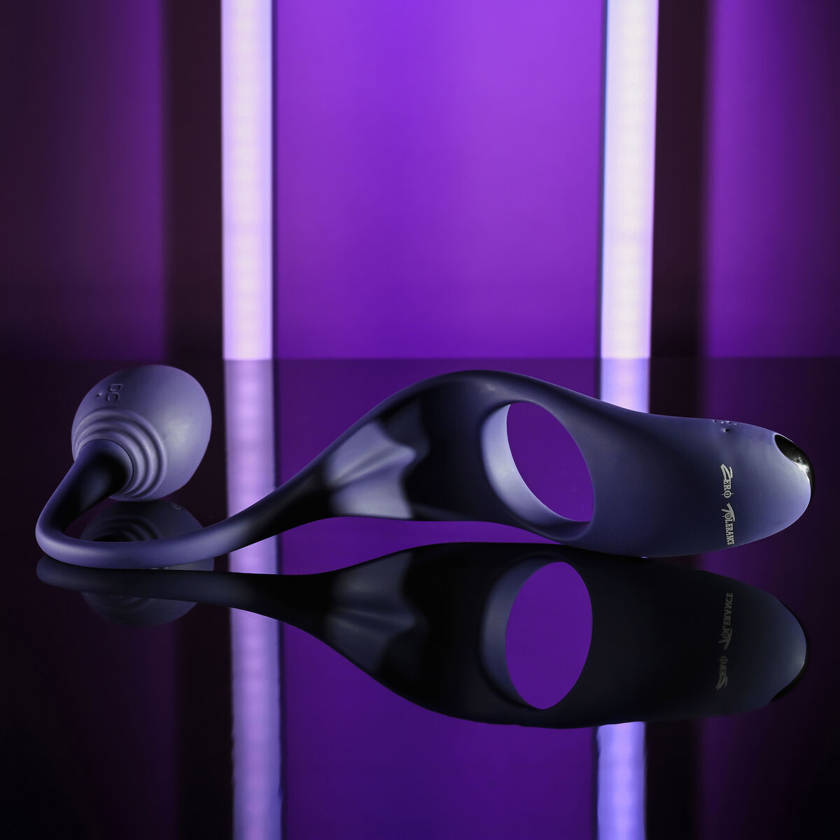 Wibrator Zero Tolerance Zero Tolerance Szary Fioletowy