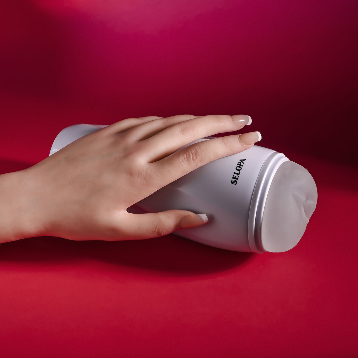 Masturbátor v baterce Endurance Jack Ass Selopa Selopa Bílý