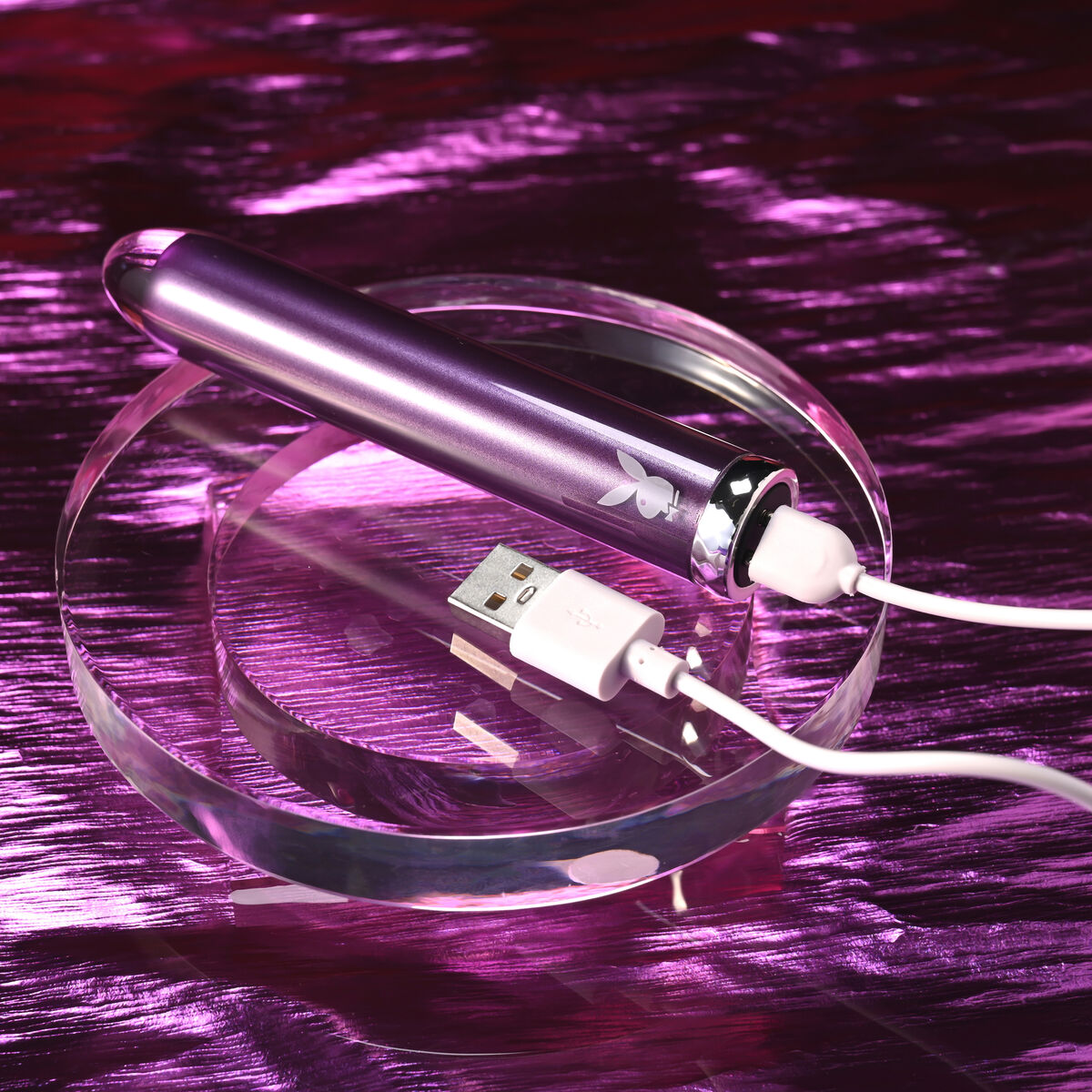 Vibrátor Playboy Playboy Fialový