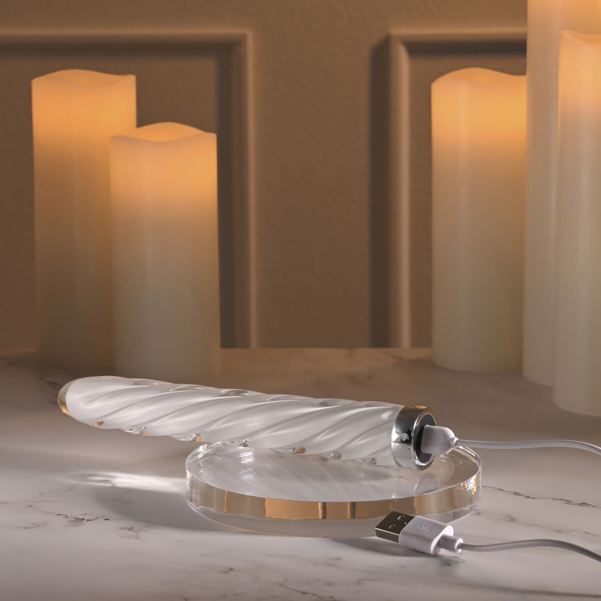 Vibrátor Playboy Playboy Bílý