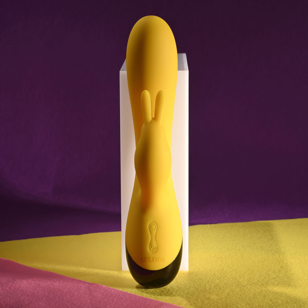 Vibrátor pro dvojici Dual Stimulation Evolved Selopa Yellow