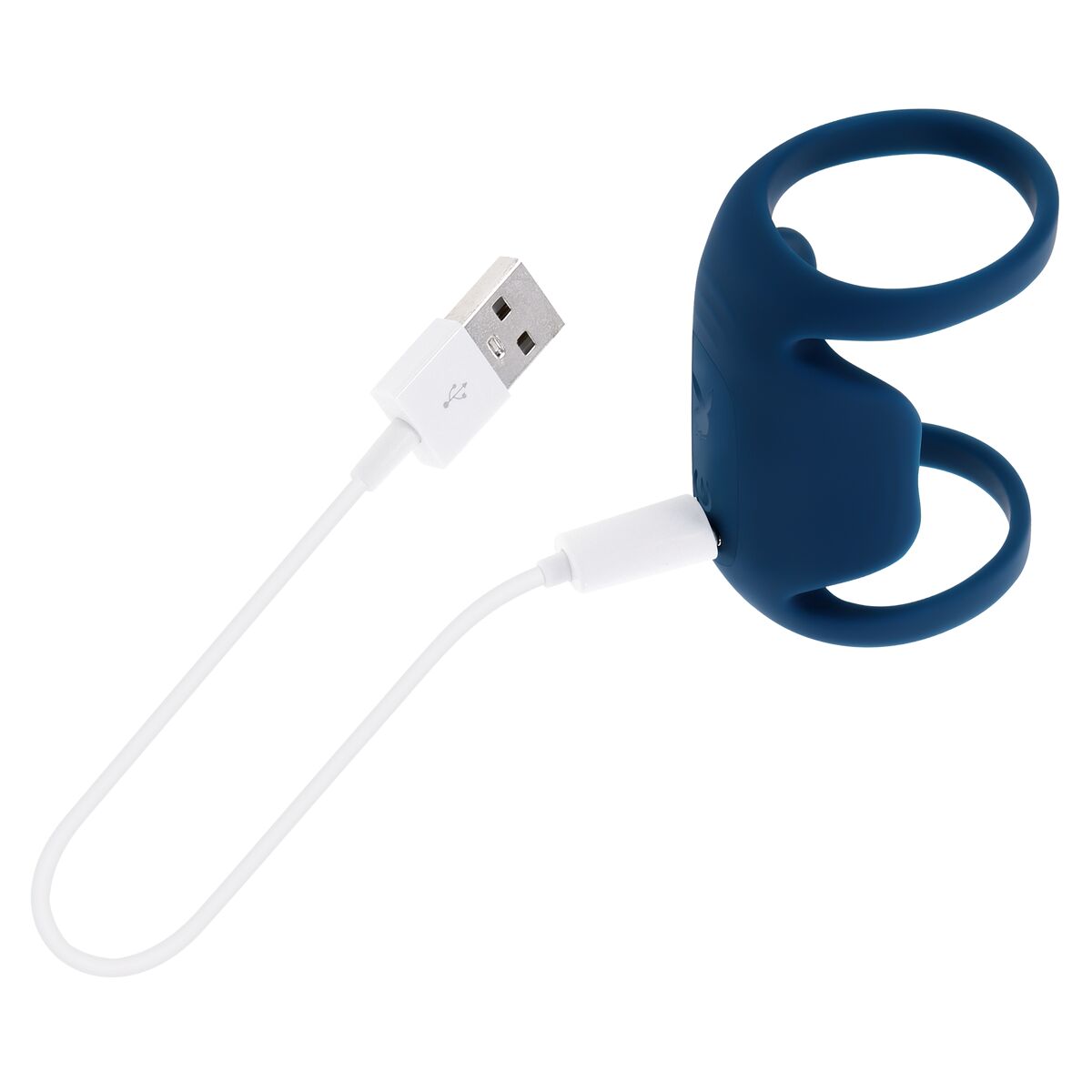 Vibrační kroužek Evolved Playboy Modrý