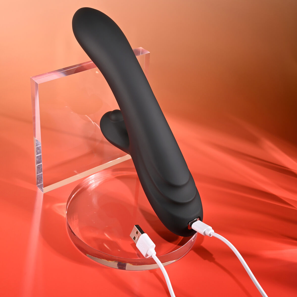 Vibrátor pro dvojici Dual Stimulation Evolved Playboy Černý