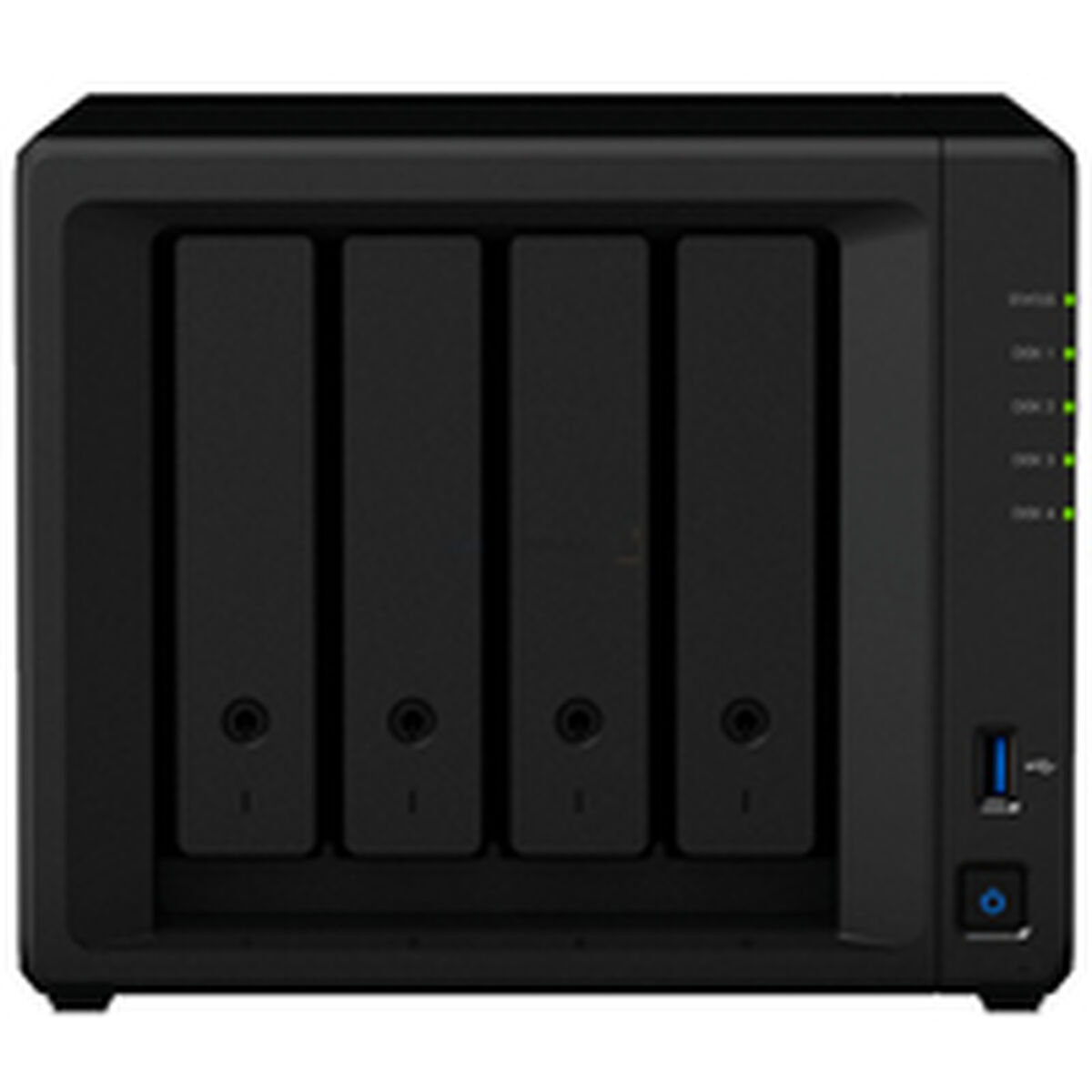 Synology DS423+ Quad-Core NAS-netværkslagring - Sort