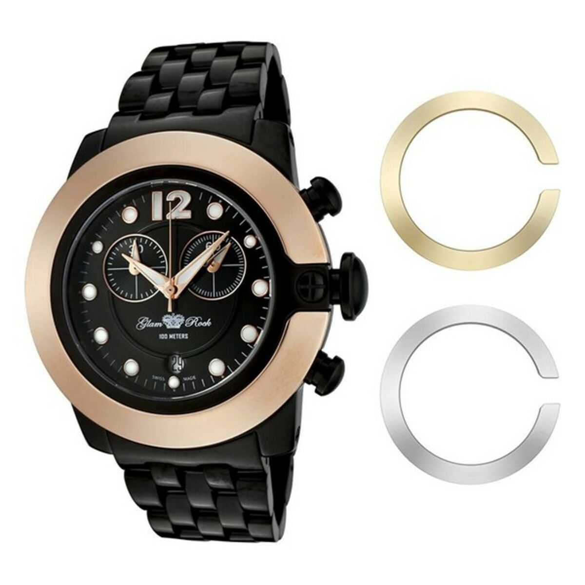 Horloge Heren Glam Rock (Ø 44 mm)