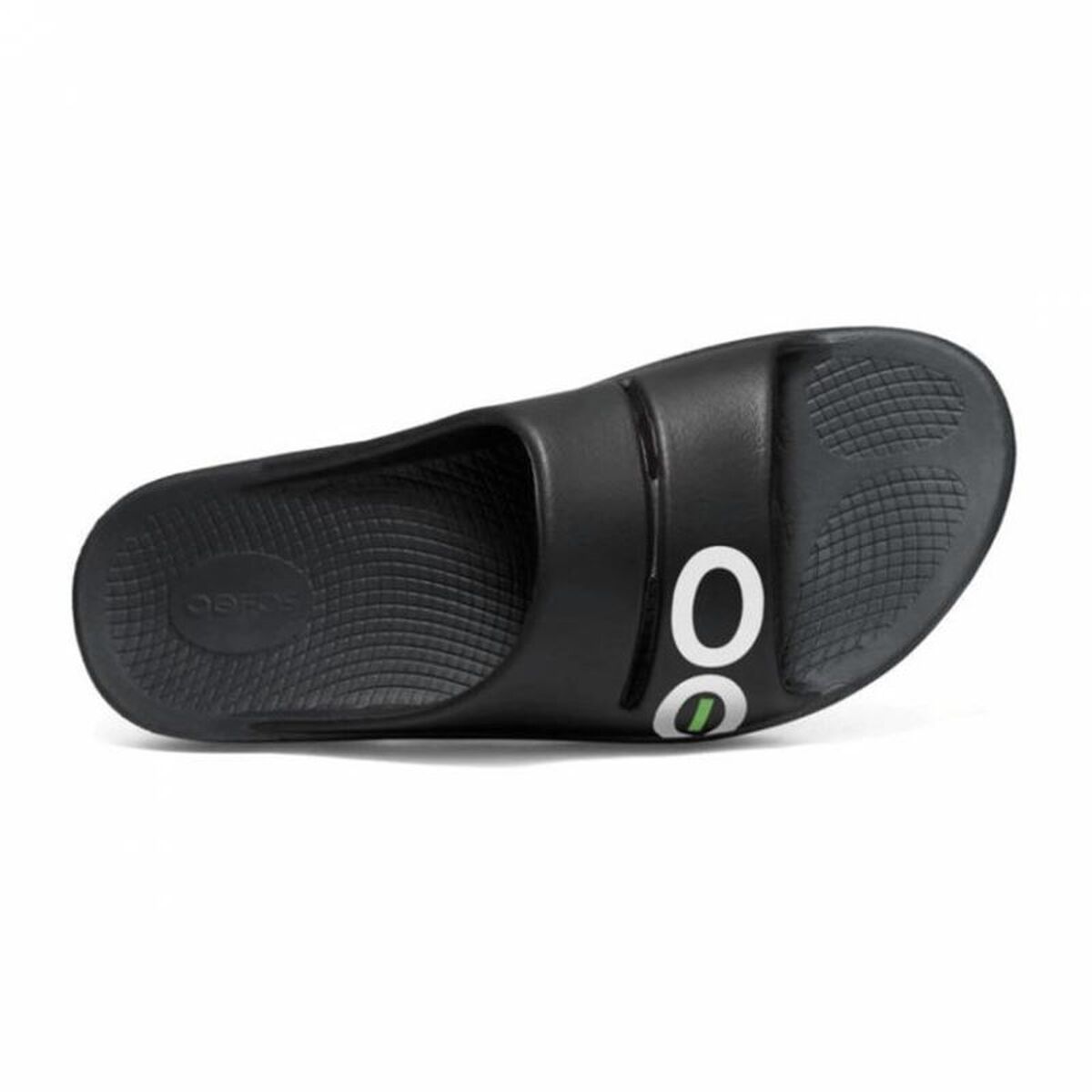 Men’s Flip Flops OOfos Recovery Ooahh Sport Black