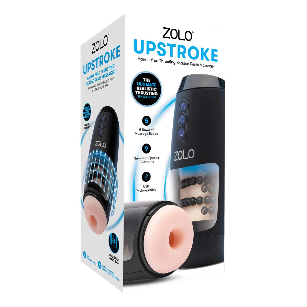 Masturbátor v baterce Endurance Jack Ass Zolo Maso