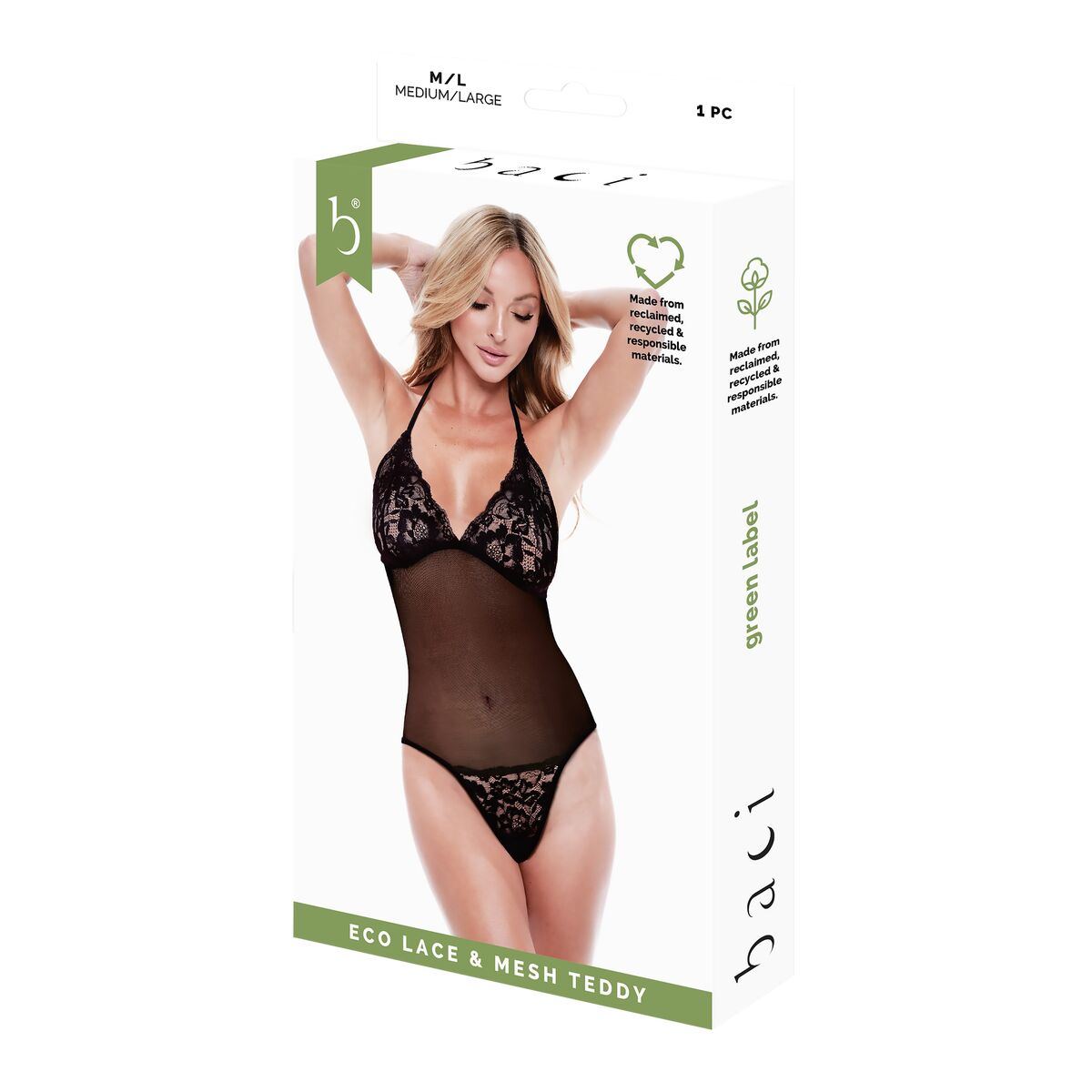 Image secondaire de Body Baci Lingerie Noir M/L