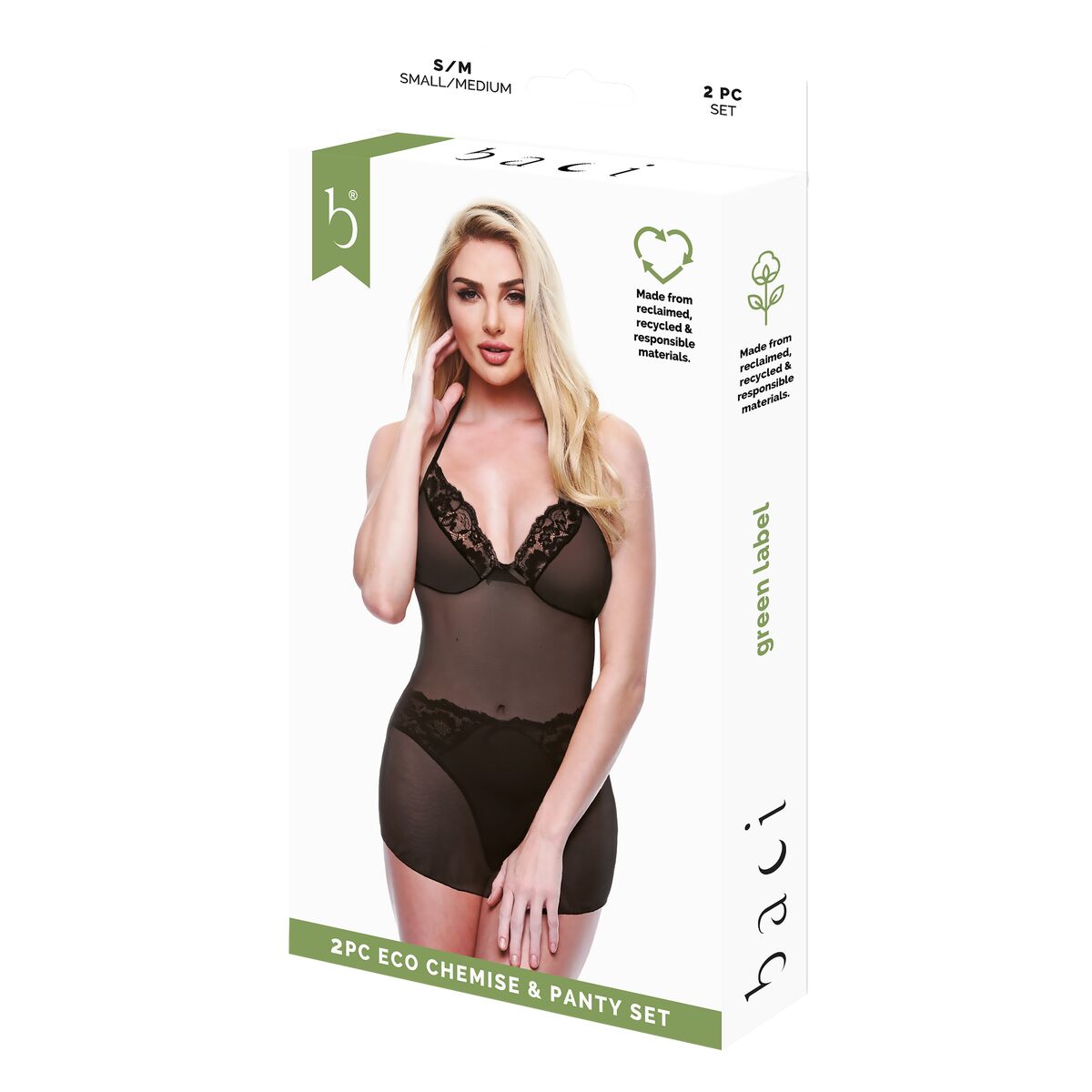 Krajkové Spodní Prádlo Baci Lingerie Černý (M/L)