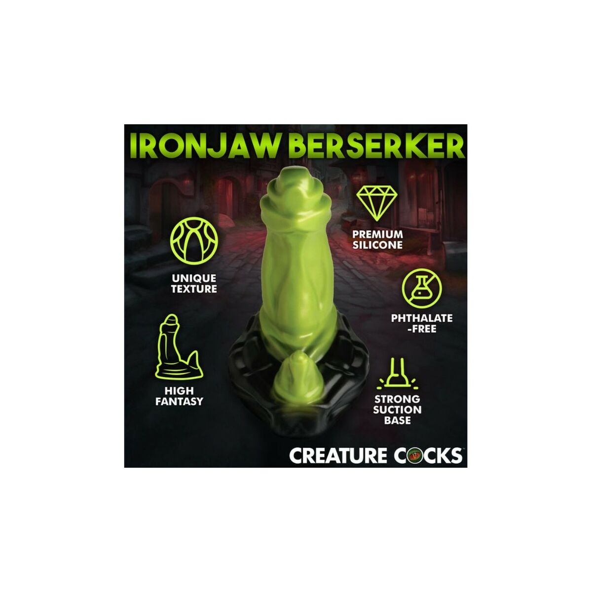 Realistyczne dildo XR Silikon Ø 4 cm Ø 3,5 cm Ø 5,8 cm (13,9 cm)