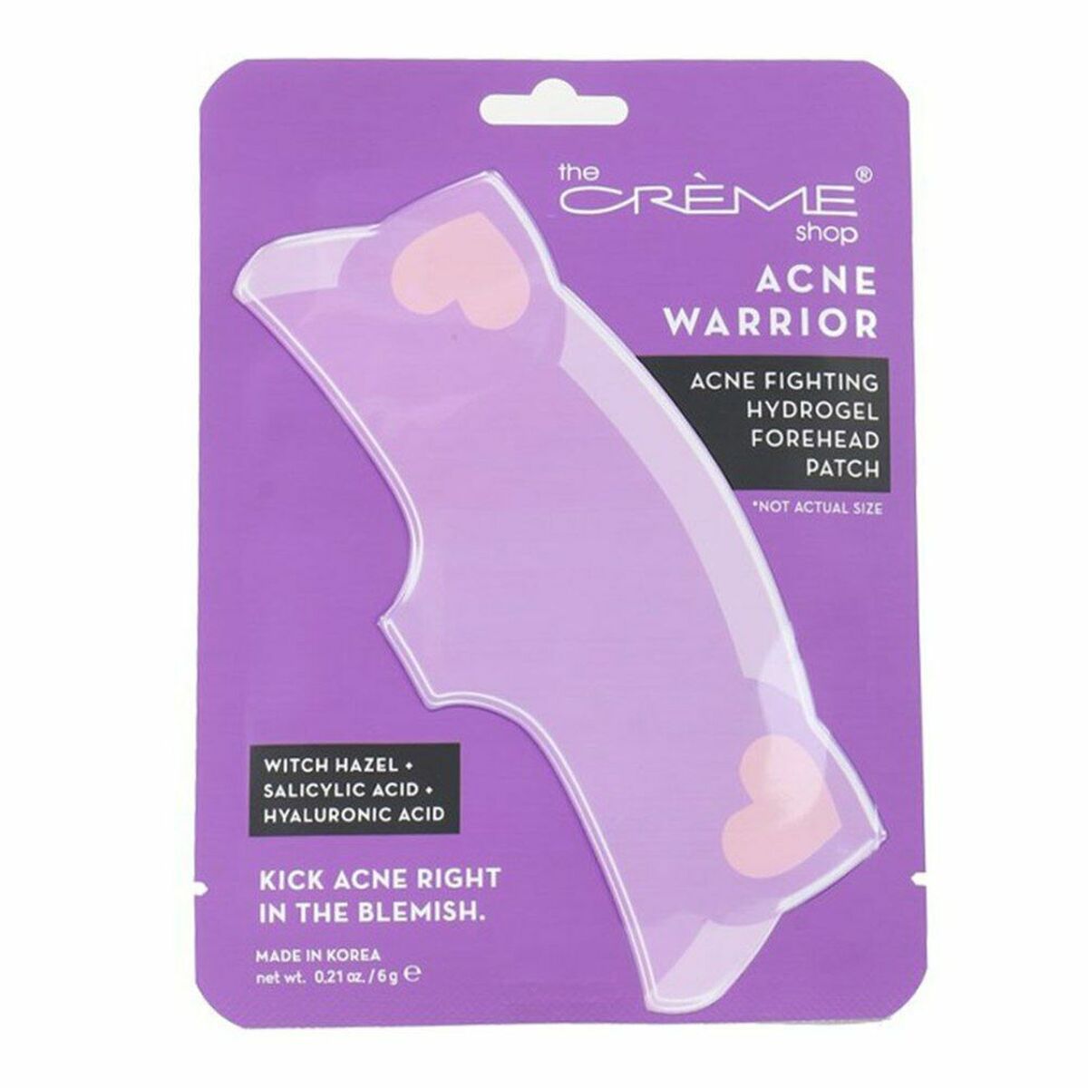 Patch Masks The Crème Shop Acne Warrior Forehead hydrogel (6 g)