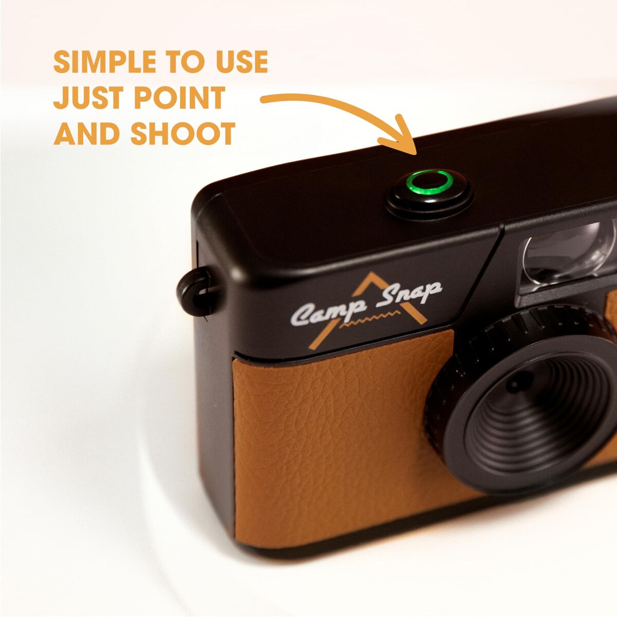 Digital Camera Camp Snap CS-V105-BR-WW Black