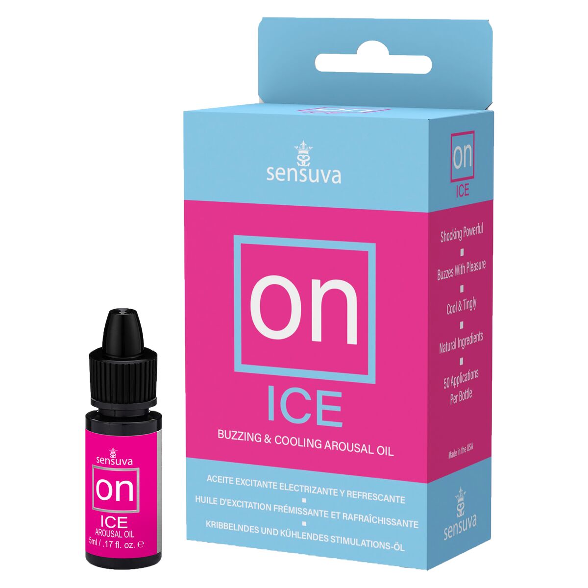 Stimulující olej Sensuva