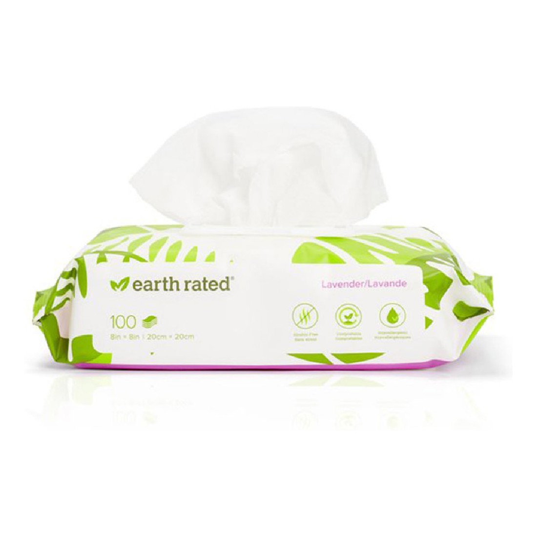 Wet Wipes for Pets Earth Rated (100 uds)