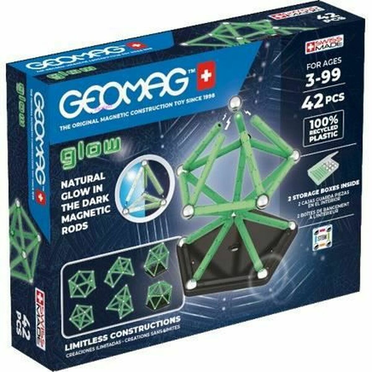 Playset Masters Glow Recycled (42 Τεμάχια)