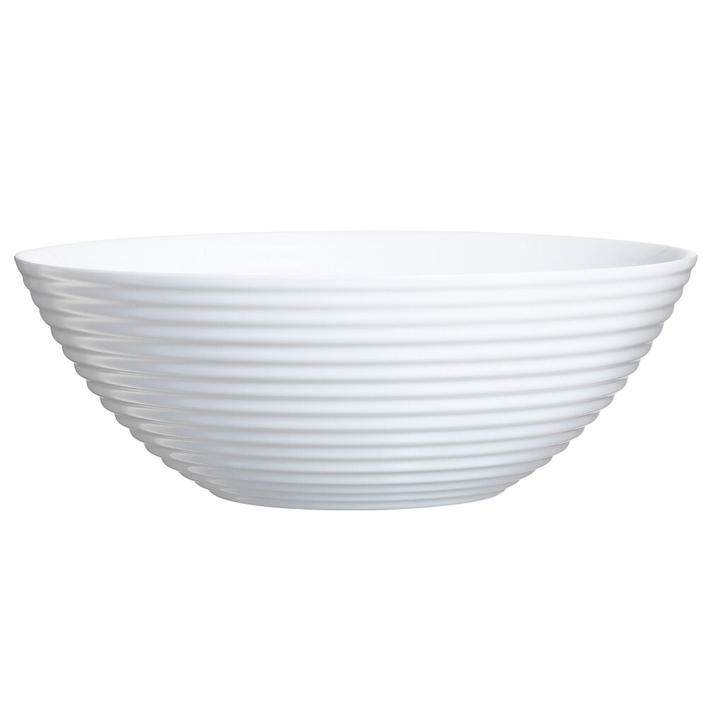 Salad Bowl Luminarc Harena White Glass (Ø 27,3 cm)