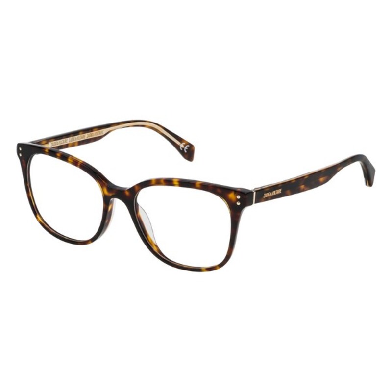 Ladies'Spectacle frame Zadig & Voltaire VZV121520743 Yellow Brown (ø 52 mm)