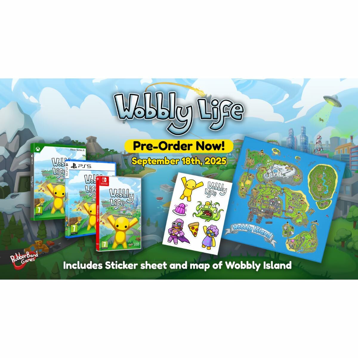 Picture of PlayStation 5 Video Game Sony Wobbly Life