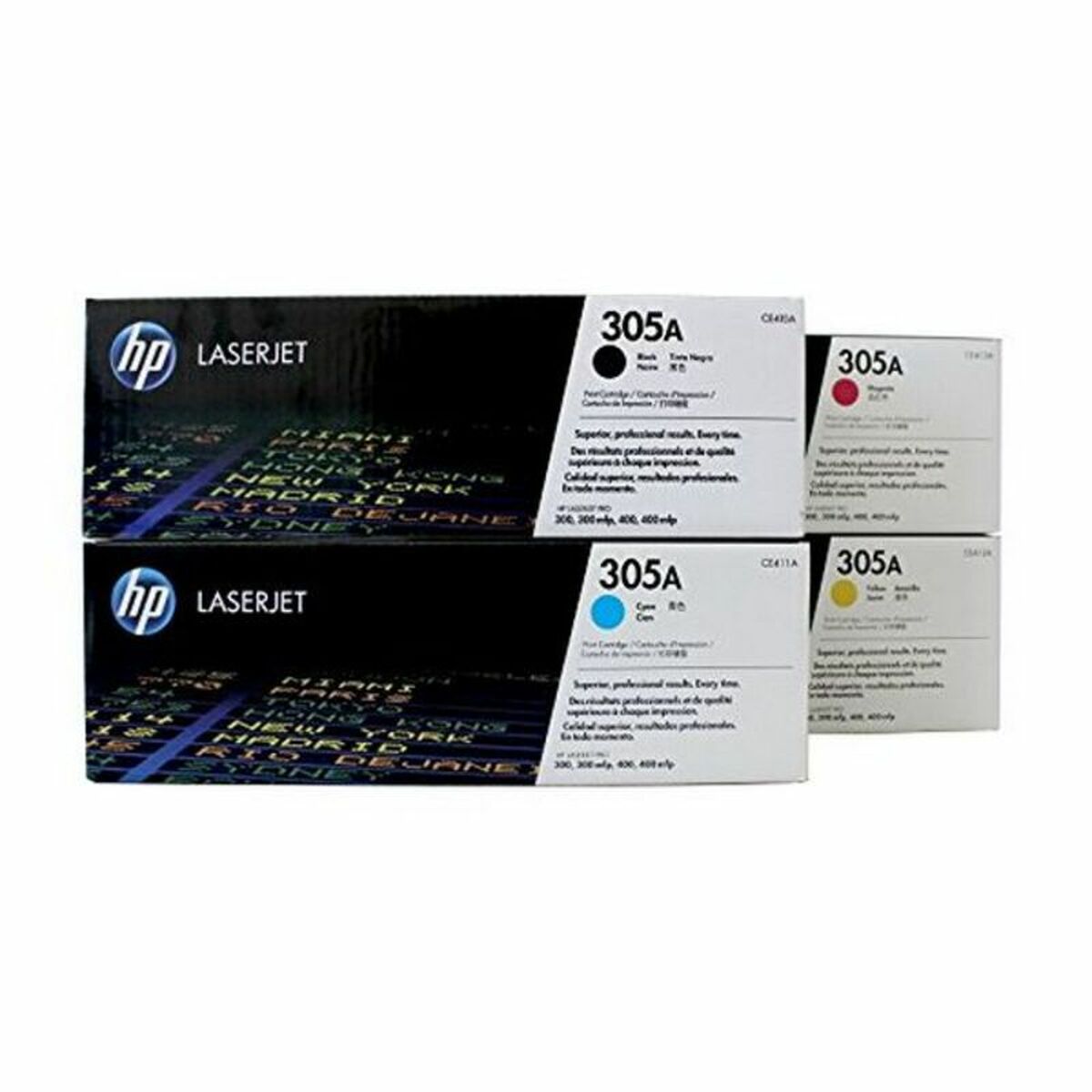 Afbeeldingen van Original Toner HP CE411A Cyan